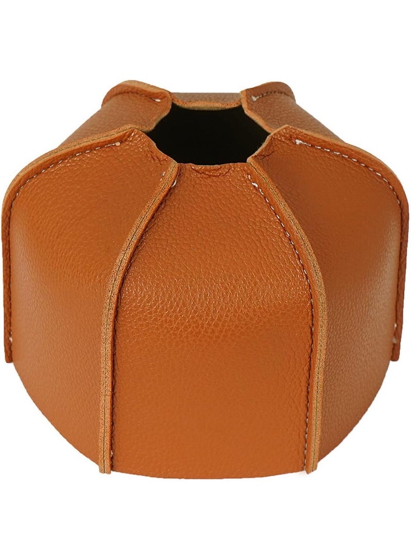 230g PU Leather Camping Fuel Gas Canister Cover Protector Gas Tank Cover Gas Cylinder Storage Protector - Image 1