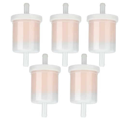 Liofairy 516 in line diesel fuel filters 1258143012 Fuel Filter Compatible with For Kubota diesel inline fuel filte 1258143010 For Kubota parts bx23 bx2350d bx24 bx25 bx2230 bx2350 bx2360 bx2370 5 pack - Image 1