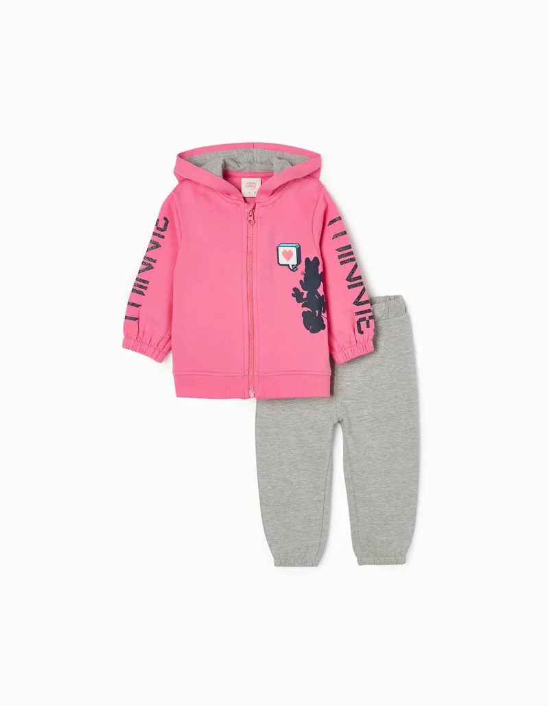 Zippy 2 Long Sleeve T-Shirts for Newborn Baby Girls, Pink/White