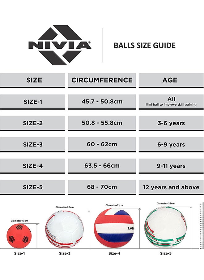 Nivia Spinner Football | Size 5 | Machine Stitched | 32 Panel | Hobby Playing Ball | Soccer Ball | Butyl Bladder Core  - Image 5