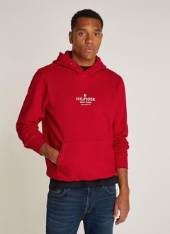 TOMMY HILFIGER Rwb Graphic Print Pull Over Hoodie  - Image 1