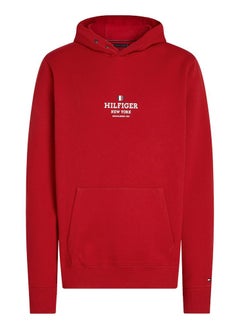 TOMMY HILFIGER Rwb Graphic Print Pull Over Hoodie  - Image 5