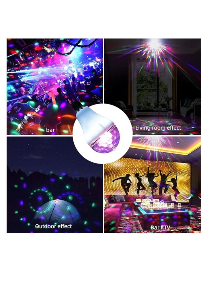 Led Bulb Rotating Light