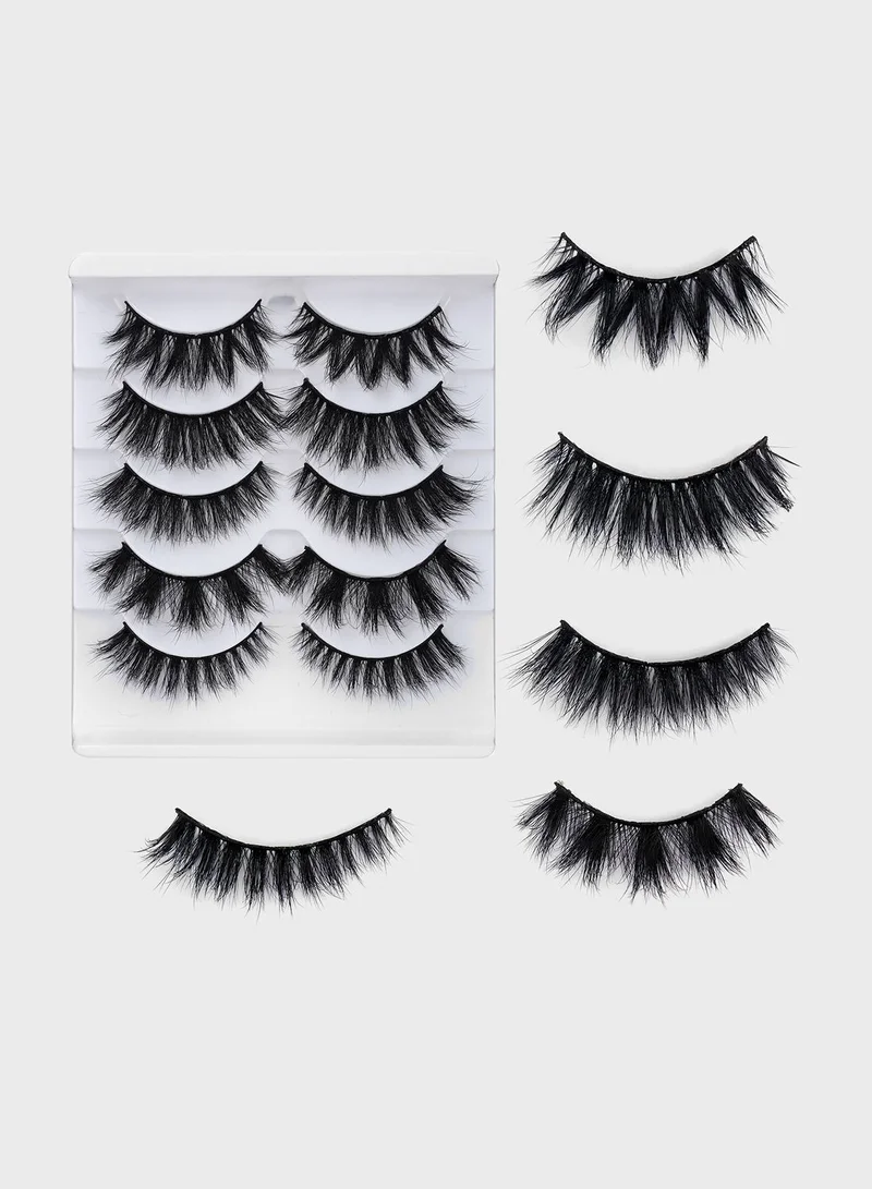 BEPHOLAN BEPHOLAN Super Volume Multi-layered Faux Mink-XMZ283