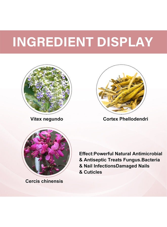 إيلهو إصلاح علاج الأظافر ، سائل إصلاح الأظافر ، يكون إصبع أخمص القدمين صحة سائلًا للجمال لرعاية نمو الأظافر يستعيد ظهور الأظافر المشوهة أو التالفة 50 مل - Image 4