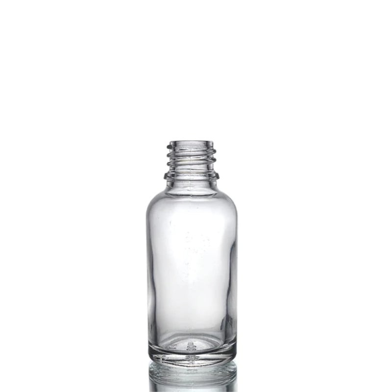 Devinez (Pack of 2) Multipurpose Refillable Transparent Clear Round Glass Bottle, 50 ml with Silver Cap and V Drop Nozzle for Cosmetics, Serum, Essential Oils, Blends, Skin Care, Travel, Toners & DIY - Image 5