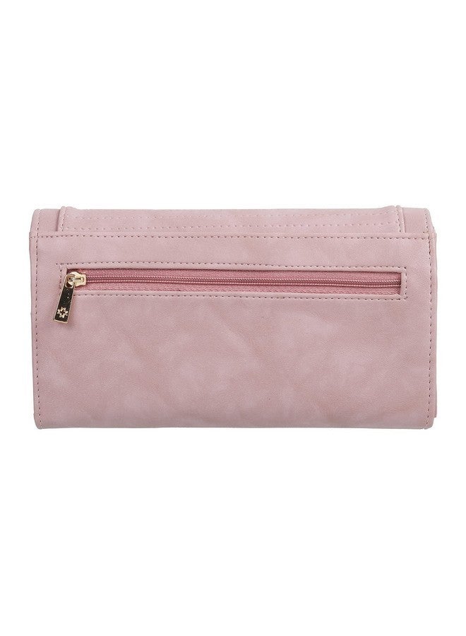 Metro Women Peach Bifold Clutch (95-7656) - Image 3