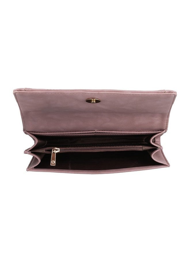 Metro Women Peach Bifold Clutch (95-7656) - Image 2