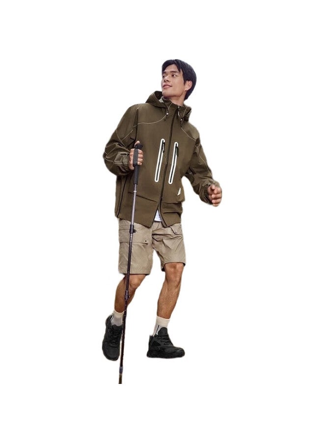 Ecco Men's Sports Shoes, Breathable Mesh, Waterproof Technology, Soft Sole, Outdoor Shoes, Drive 8 4, Black, Size 40 - Image 1