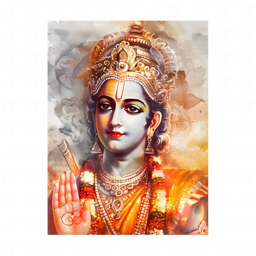 DIAMOND CRAFTZ 5D Diamond Painting Kit, 12x16inch Diamond Painting Kit for Adults & Kids, Very Suitable for Home Leisure and Wall Decoration, Gift for Kids and Adults (Ram) - Image 1