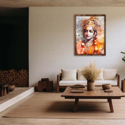 DIAMOND CRAFTZ 5D Diamond Painting Kit, 12x16inch Diamond Painting Kit for Adults & Kids, Very Suitable for Home Leisure and Wall Decoration, Gift for Kids and Adults (Ram) - Image 2