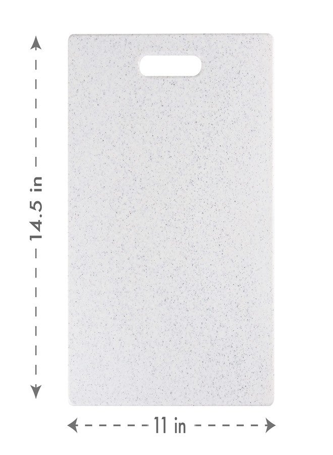 Dexas PolyCoconut EVOLV Poly Cutting Board with Natural Coconut Shells, 11 x 14.5in, White (451-PC32) - Image 3