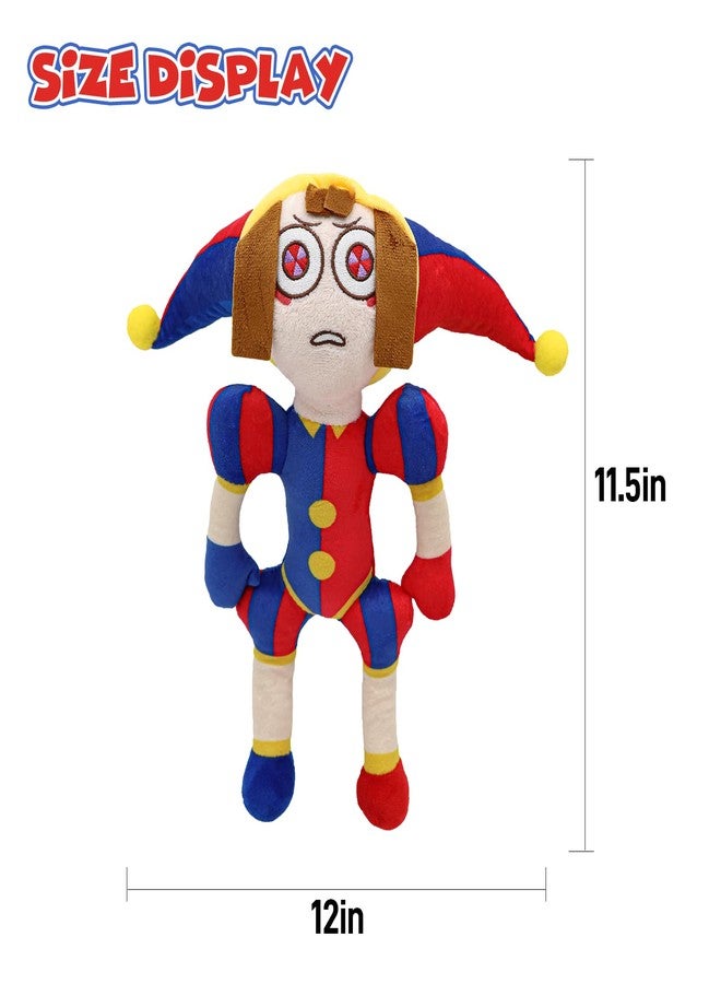 SAJISP The Amazing Digital Circus Plush,4pcs Pomni Plushies Toy Gift, Cute Stuffed Figure Doll for Kids and Adults, Birthday Halloween Christmas Choice for Boys Girls - Image 5