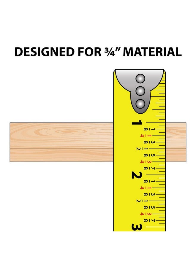 Outwater Industries | 3/4 Inch (.75'') Cabinet Door Protector Edge Guard in White | Fits 3/4" Edge | 24 Inch (Pack of 6) - Image 3