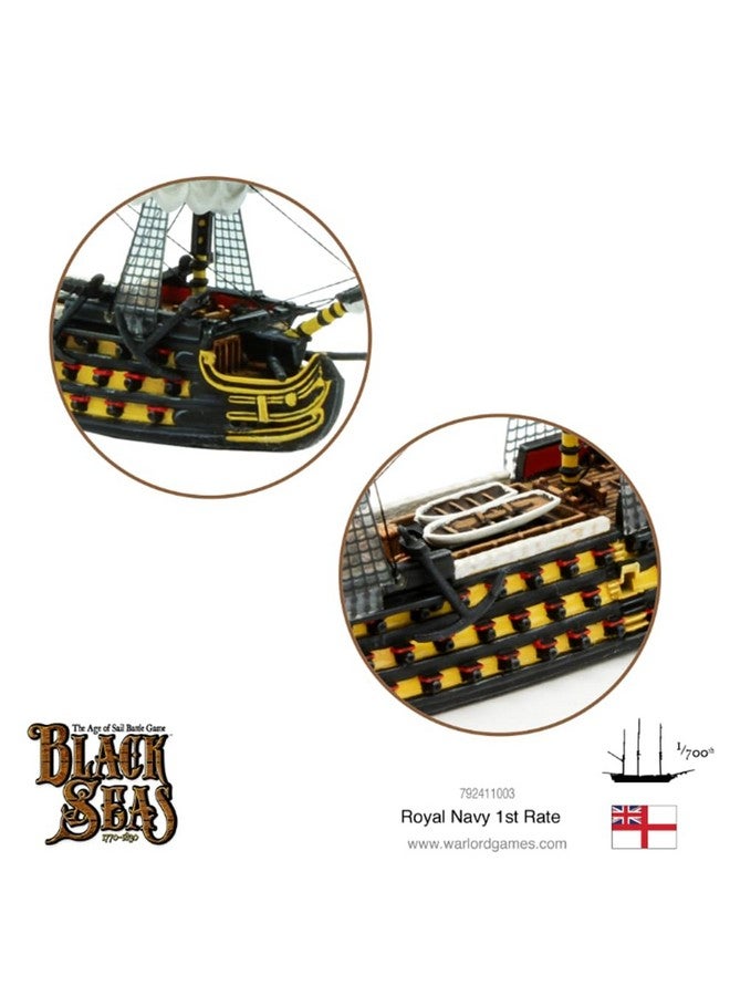 Warlord Games Black Seas: Royal Navy First Rate - Image 3