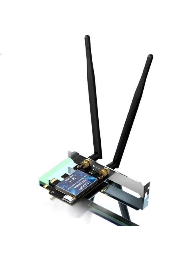 Edup Ep-9620 1200M Pci-E Dual-Band 5G Wireless Network Card, Bluetooth Adapter, Desktop Internal Expansion Card, Ac1200 Computer Wifi Receiver - Image 3