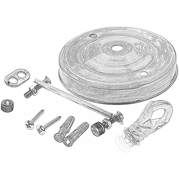 VINTAGE PERIOD STYLED COMPLETE METAL CEILING ROSE WITH CHAIN LOOP (FULLY EARTHED) IN POLISHED BRASS FINISH - Image 2