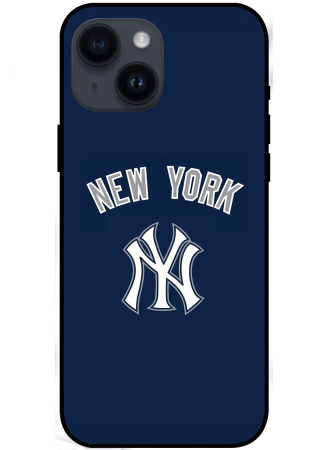Protective Case Cover For Apple iPhone 15 New York Logo