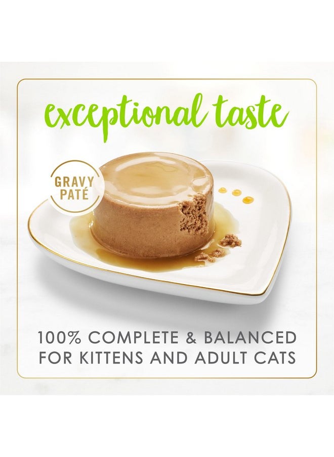 فانسي فيست طعام القطط الرطب من Purina Fancy Feast Gravy Lovers Salmon Feast Pate in Wet Cat Food Gravy - (عبوة من 24 علبة) 3 أونصة  - Image 2