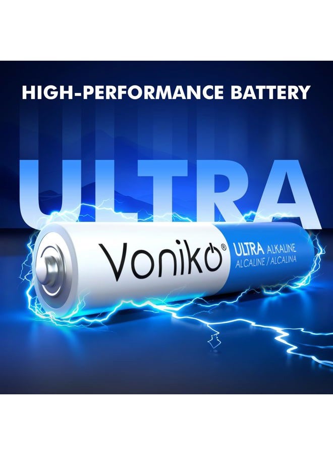 Voniko Premium Grade AAA Batteries - 12 Pack - Alkaline Triple A Battery - Ultra Long-Lasting, Leakproof 1.5v Batteries - 10-Year Shelf Life - Image 2