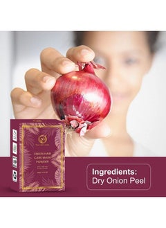 Nuerma Science Onion Powder Natural For Hair Care Mask 100 Gm  - Image 3