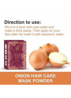 Nuerma Science Onion Powder Natural For Hair Care Mask 100 Gm  - Image 4