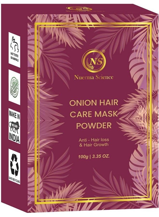 Nuerma Science Onion Powder Natural For Hair Care Mask 100 Gm  - Image 1