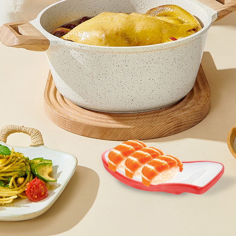 🍽️ صينية تقديم للحلويات والسوشي بسطح ناعم قابل للغسل - Image 5