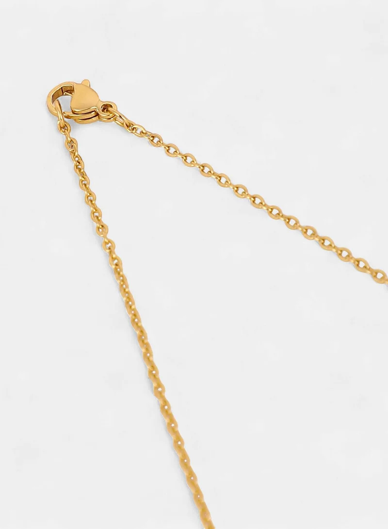 SOHI Chonky-Coeur Artificial Pendant necklace Jewellery