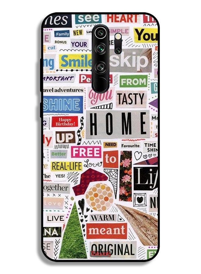 Tolwak Xiaomi Redmi Note 8 Pro Protective Case Cover Meant Original Stickers - Image 2