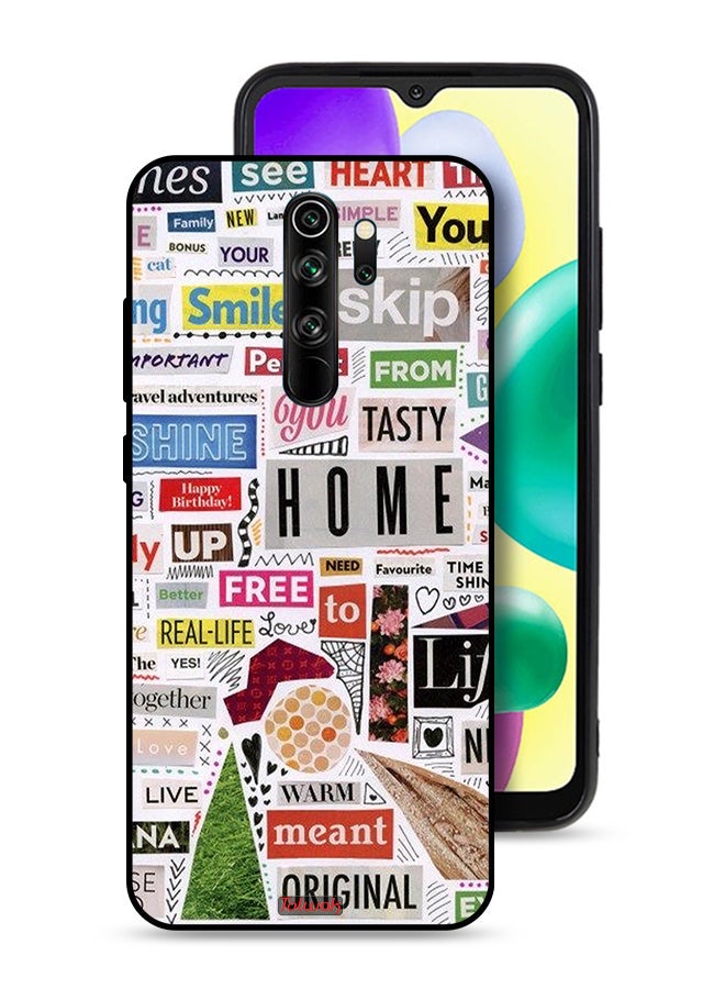 Tolwak Xiaomi Redmi Note 8 Pro Protective Case Cover Meant Original Stickers - Image 1