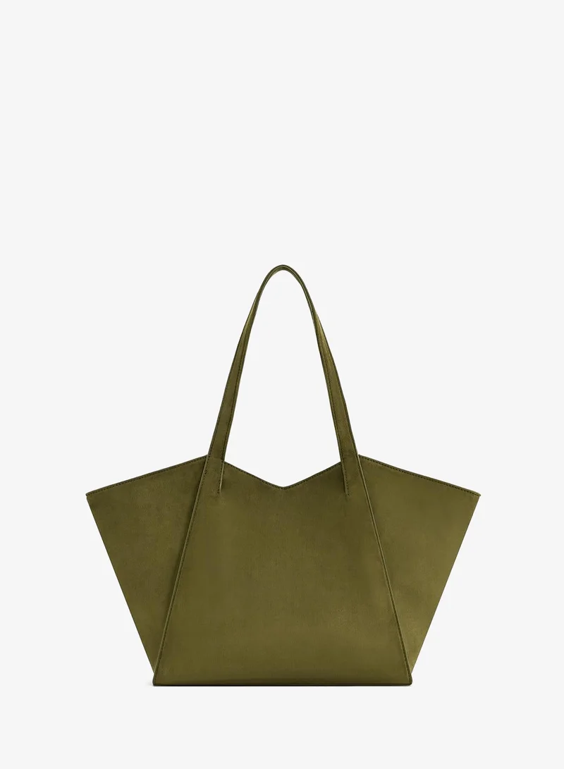 Jw Pei Dark olive Kiana Large Tote Bag for Women | Best Price UAE