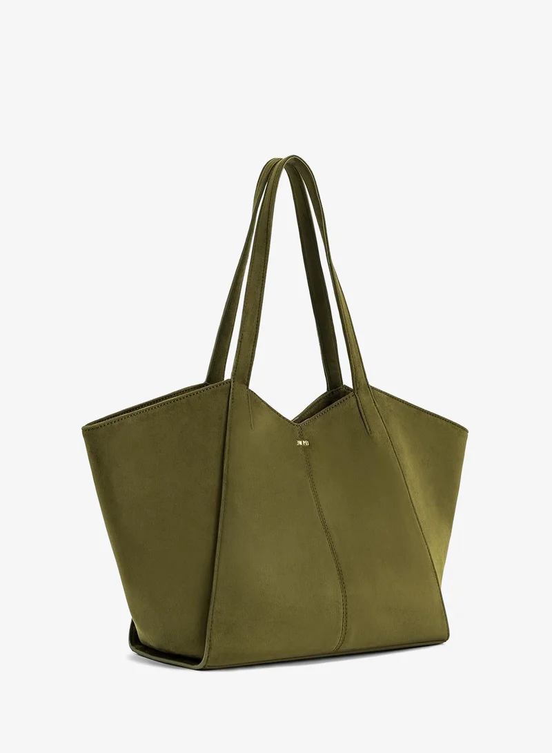Jw Pei Dark olive Kiana Large Tote Bag for Women | Best Price UAE