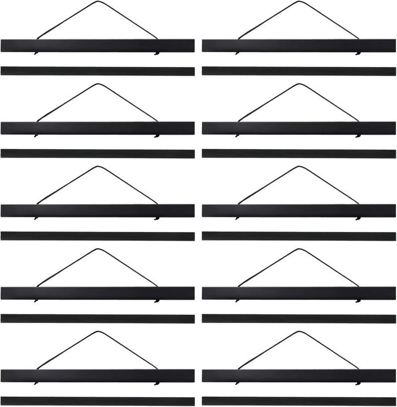 Artwork Photo, Art Print Canvas for Decorative Picture Frames, Adsorptive Poster Frame, 10 Pcs, Wall Hanger, Wood Assembly Quick - Image 3