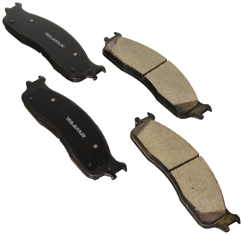 BOSCH BC965 QuietCast Premium Ceramic Disc Brake Pad Set - Compatible With Select Dodge Ram 1500, Ram 2500, Ram 3500; FRONT - Image 1