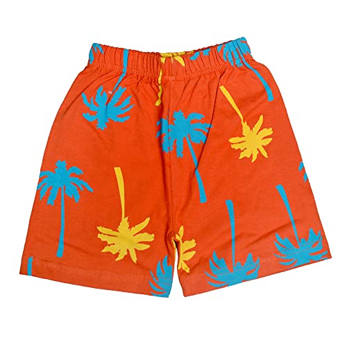 T2F Girls Cotton Printed Shorts(Pack of 5), Assorted, 13-14 Years - Image 3