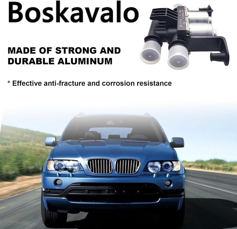 Boskavalo صمام تحكم سخان بوسكافالو 64116906652 لبي إم دبليو E60 E63 E64 E65 M5 525i 528i 535i 545i 745i 750i - Image 4