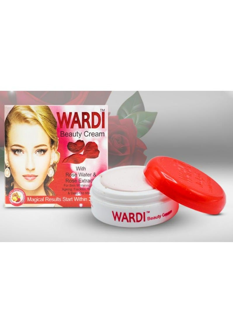 Wardi Beauty Cream With Rose Water And Rose Extracts Magical Results Start Wihin 3 Days - Image 2