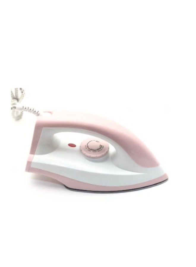 جيهام مكواة كهربائية جافة بقوة 1000 واط، مزودة بقاعدة غير لاصقة وسلك دوار 360 درجة، مع تحكم قابل للتعديل في درجة الحرارة، خفيفة الوزن ومتينة لجميع أنواع الأقمشة. - Image 4