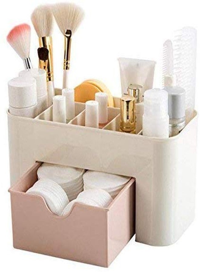 Dhruheer Multi Use Makeup Jewelry Cosmetic Storage Organizer Case Display - Spacious Design - Great for Bathroom, Table, Dresser, Vanity and Counter top - Multi Color - Image 2