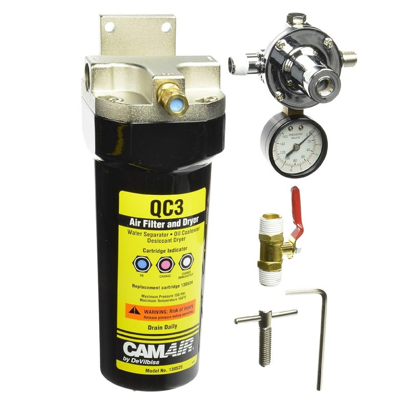 DeVilbiss 130525 QC3 Air Filter and Dryer - Image 4