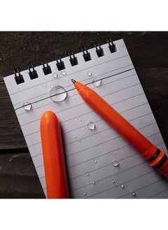 Rite in the Rain Allweather Edc Pen Orange Pokka 2Pack Black 0.9Mm Ink Fine Point (No. Or92)  - Image 5