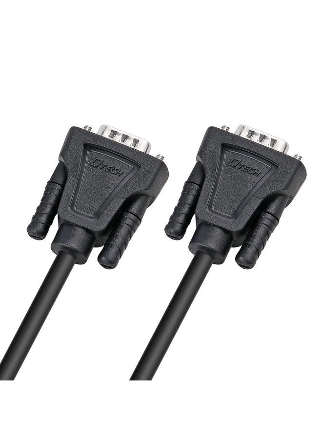 DTech 15ft DB9 Serial Cable COM Port Male to Male RS232 Straight Through 9 Pin Data Cord - Image 5