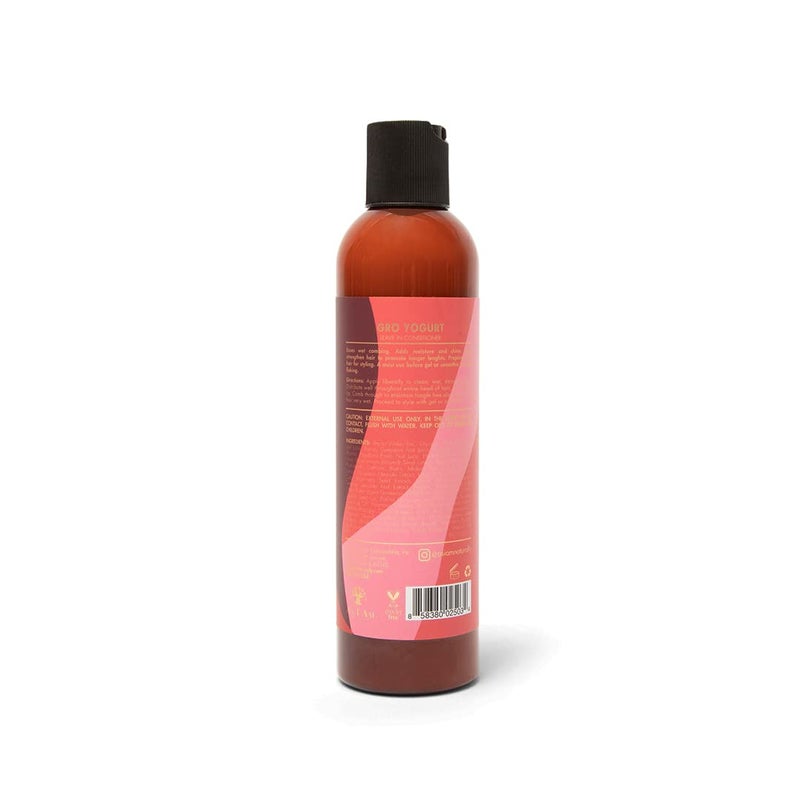 As I Am Long and Luxe GroYogurt Leave-In Conditioner - 8 Ounce - with Yogurt, Pomegranate, & Passion Fruit - Moisturizes & Hydrates Curls - Image 2