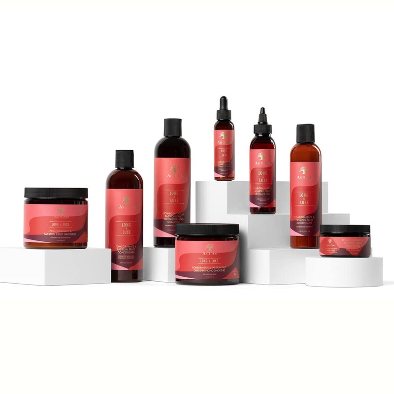 As I Am Long and Luxe GroYogurt Leave-In Conditioner - 8 Ounce - with Yogurt, Pomegranate, & Passion Fruit - Moisturizes & Hydrates Curls - Image 3
