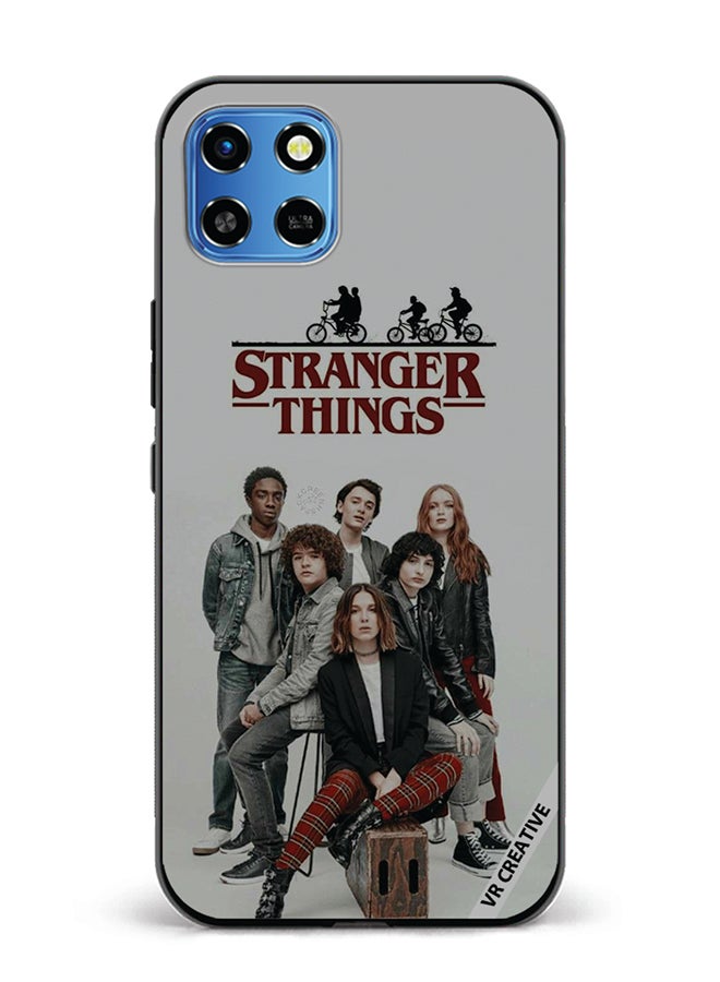 VR CREATIVE Protective Case Cover For Infinix Smart 6 HD Strangers Thing Design Multicolour - Image 1