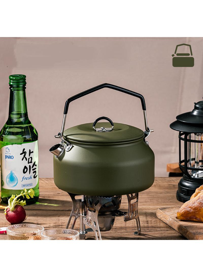 Y&D 1L Stainless Steel Outdoor Mountaineering Camping Portable Boiling Kettle - Image 2