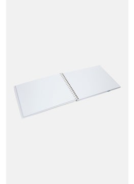 Paperbuzz Sketch Book With 12 Gel Pen Set, White Combo  - Image 3