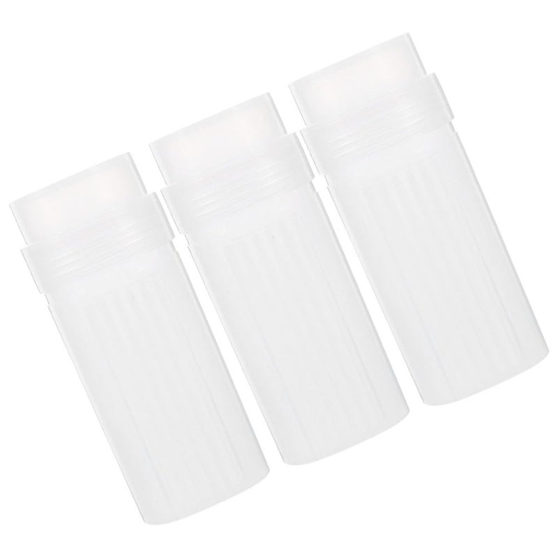 Plastic Slide Staining Jars with Lids 3pcs for Microscope Specimen Storage - Image 2