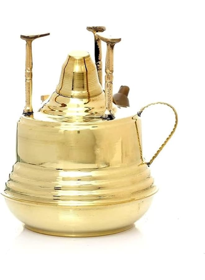 Coffee Spritade Brass With Large Holder - Gold House-No-68 Le-Marche_214